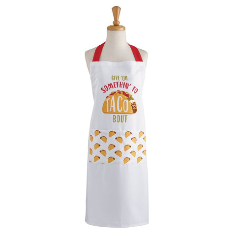Give 'Em Something to Taco Bout Printed Apron
