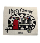Happy Camper - Swedish Dishcloth
